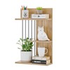 Seville Dynamic Utility Ledge Wall Shelf - Color: Chestnut