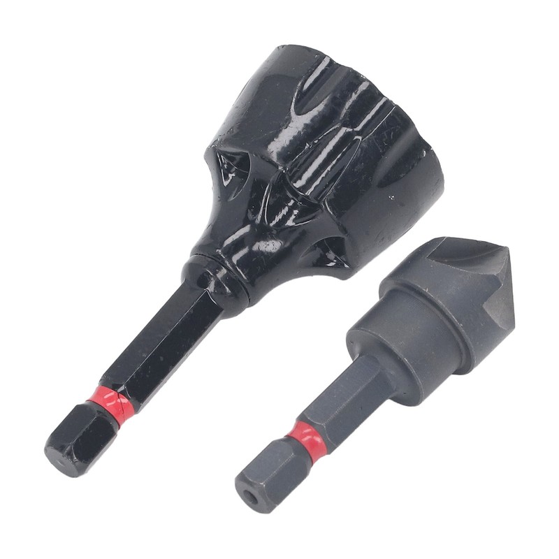 Deburring Chamfer Tool Set 1/4in Drill Bit Deburring External Chamfer