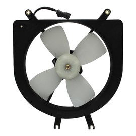 TYG OE Replacement(CAPA Quality) Cooling Fan Extra Silent for 1999-2000 Honda Civic 1.6L | 19020-P08-003 | HO3115101 | 620-217