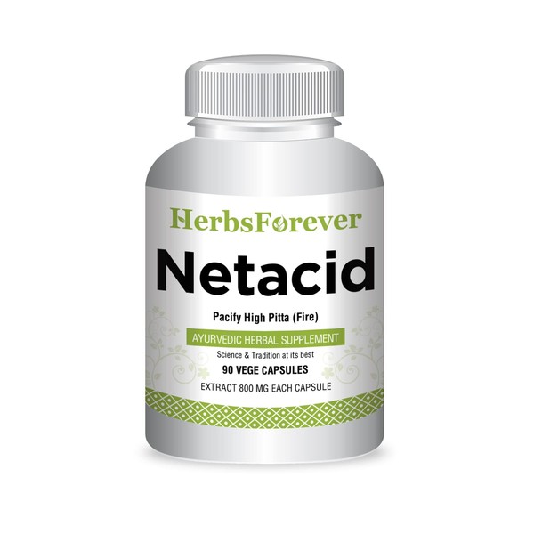 Herbsforever Netacid Capsules – Digestive Supplement – Promotes Healthy Digestion