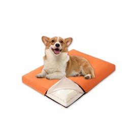 Thirdream Indestructible Dog Bed – Cooling Faux Leather, Waterproof, Easy to Clean, Anti-Slip, Durable & Scratch-Resistant