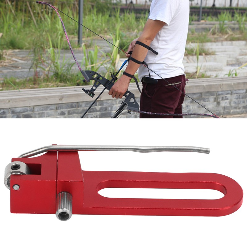Archery Magnetic Arrow Rest Metal Recurve Bow Arrow Rear Rest