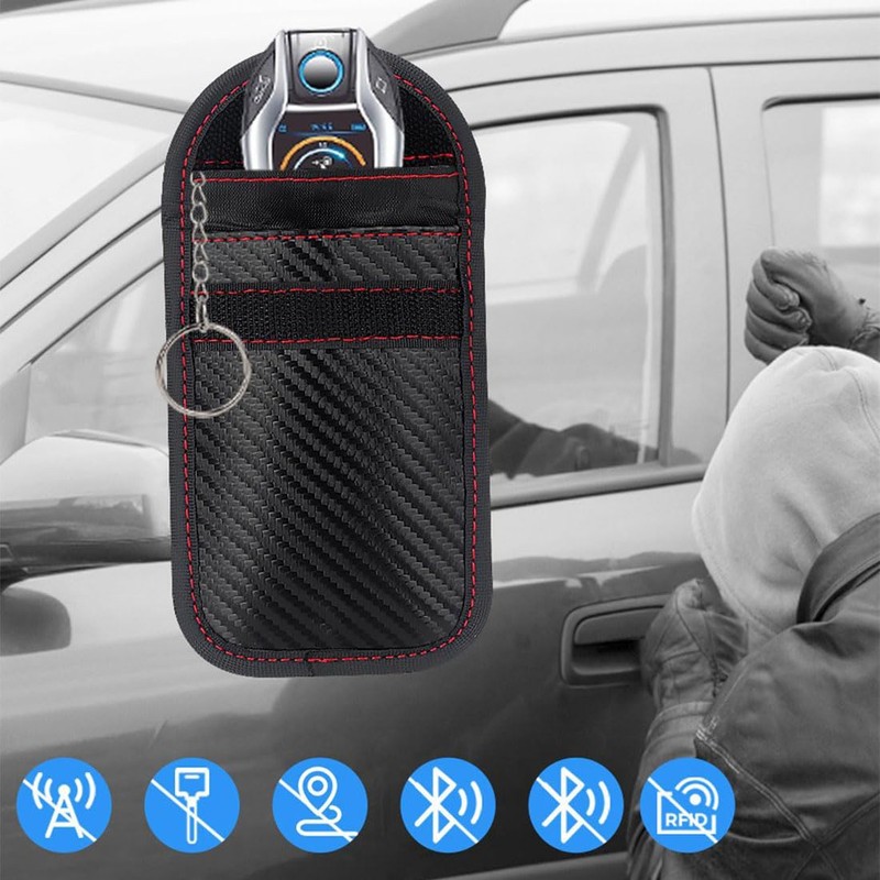 Faraday Pouch for car Keys Faraday Bag Car Key Signal