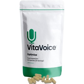 VitaVoice Nootropics & Vitamins | Formulated for Vocal Health, Wellbeing & Mindset | 30 Capsules