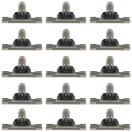 ECSiNG Pack of 30 Car Door Body Trim Mounting Clips 51137117240 Compatible with E90 E91 F30 F31 F35 Plastic Outer Roof Trim Clips