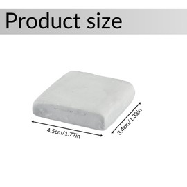 Tabanzhe Kneaded Eraser-4PCS Grey Kneadable Putty Rubber Artist Erasers Kneaded Erasers for Drawing Colouring Blurring Highlighting Sketches School Office