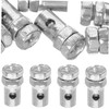 ULTECHNOVO 10pcs Throttle Cable Assembly Kit Cable Stops for Motorcycle