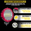 7 INCH Round Light Bar MUVKQC 201W LED Off Road