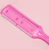 UNVOJL Hot Pink Hair Cutter Comb Hair Razor Comb Hair