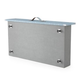 Texture® Brand - Rolling Under Bed Storage Drawer - Weathered Smoke Blue