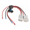 2PCS Fused Anderson Plug Connector Lead 50amp Plug to 8mm