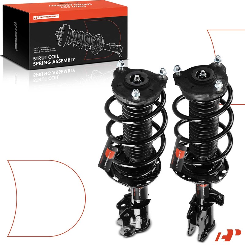 A-Premium Front Complete Strut & Coil Spring Assembly Compatible with