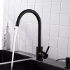 Etechydra One Handle Matte Black Stainless Steel High Arc Kitchen