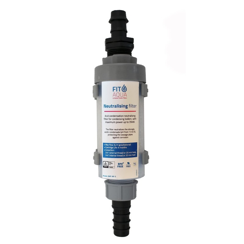 Neutralisation Filter for Heating Systems and Gas Boilers up to
