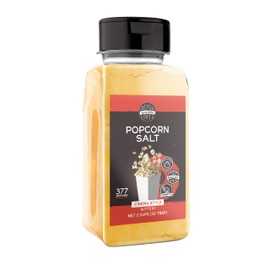 Birch & Meadow 2 Cups of Buttery Popcorn Salt, Delicious Taste, Cinema Style