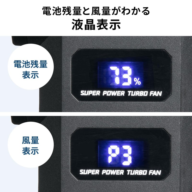 Sanwa Supply CD-ADE9BK Electric Air Duster