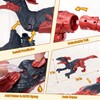 BubZeex Remote Control Dinosaur with Auto Spray&Roar, Pyroraptor Dinosaur Toys