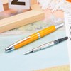 Jinhao 10 Capless Fountain Pen with Box, Orange Retractable Fine