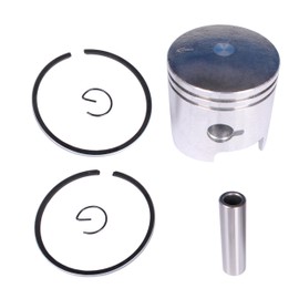 Outboard Engine 12110-93130 12110-93111 12110-93140 STD Piston Set & 12140-93140 Ring (2mm) for Suzuki 9.9HP 15HP DT9.9 DT15 Boat Motor, 59mm STD