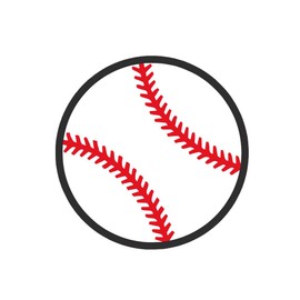 TENNER.LONDON Set of 5 Baseball Iron on Screen Print Fabric Applique Machine Washable Transfer Baseball Crest