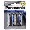 Panasonic 5741 8PC AA Batteries Super Heavy Duty Power Carbon
