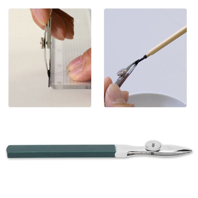 Masking Fluid Ruler Pen Perfect for Fine Line Drawing, Technical