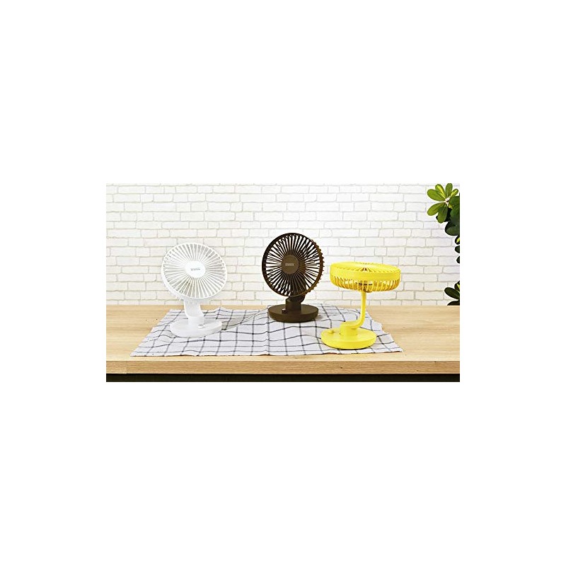 PRISMATE PR-F041 Cordless Mini Living Fan Stepless Air Flow Control