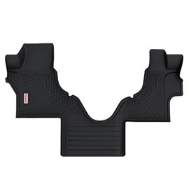 Tesson Floor Mat for 2007-2025 Ford Econoline/E-Series E150/E250/E350/E450, All Weather TPE Carpet Rug Interior Vehicle Accessories Heavy Duty Van Floormats Front Row Liner