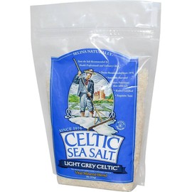 CELTIC SEA SALT, RESEAL BAG,LIGHT GREY 1 LB