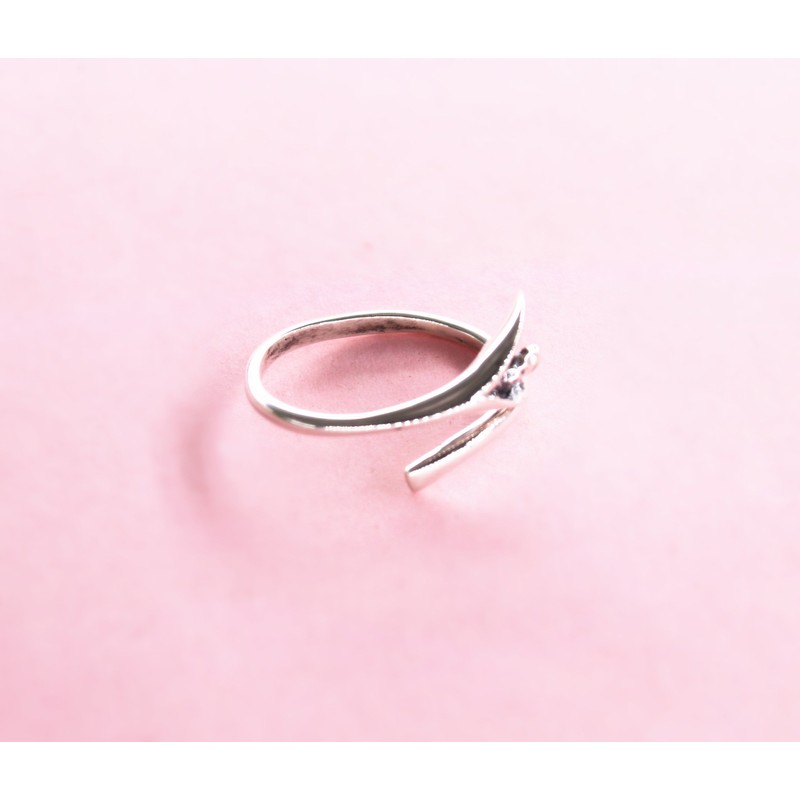 Helen de Lete Original Vintage 3D Calla Flower Sterling Silver