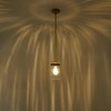 Vaziden 4.72" Hammered Glass Pendant Lighting for Kitchen Island 1