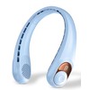 Neck Fan, Personal Fan with LED Display, USB-C Rechargeable, 5200mAh-Battery,