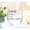 Gelid 50th Birthday Gifts for Women and Men Wine Glass