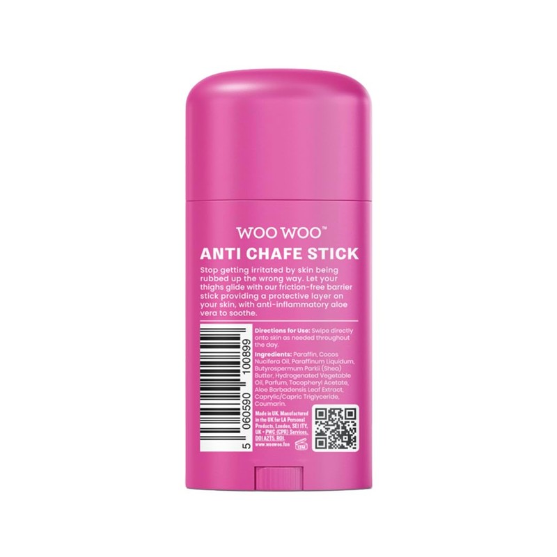 WooWoo Anti Chafe Stick with Aloe Vera and Shea Butter