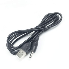 ezonpinzv USB Cable for LED Night Light Baby Kids Lamp Moon Sky Projector Rotating Night Light USB Charger Cable (Black)