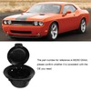 Fuel Filler Cap Matte Black 68250120AA Gas Door Cap Replacement