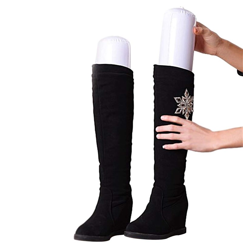 LIFKOME 3 Pairs Inflatable Boot Brace White Boots Boot Shoe
