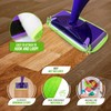 Reusable Microfibre Mop Pads Refills Compatible with Flash Power Mop,