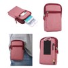 DFVmobile - Universal Multi-Functional Vertical Stripes Pouch Bag Case Zipper