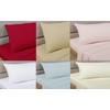 Bedding Heaven 2' 6" Percale Fitted Sheet. Red. Ideal for
