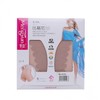 Mengyun 6123 Ultra-Thin Velvet 12D Plus Size High-Waist Bikini Tights (Fits 45-80kg) 18 Dark Brown 10ea
