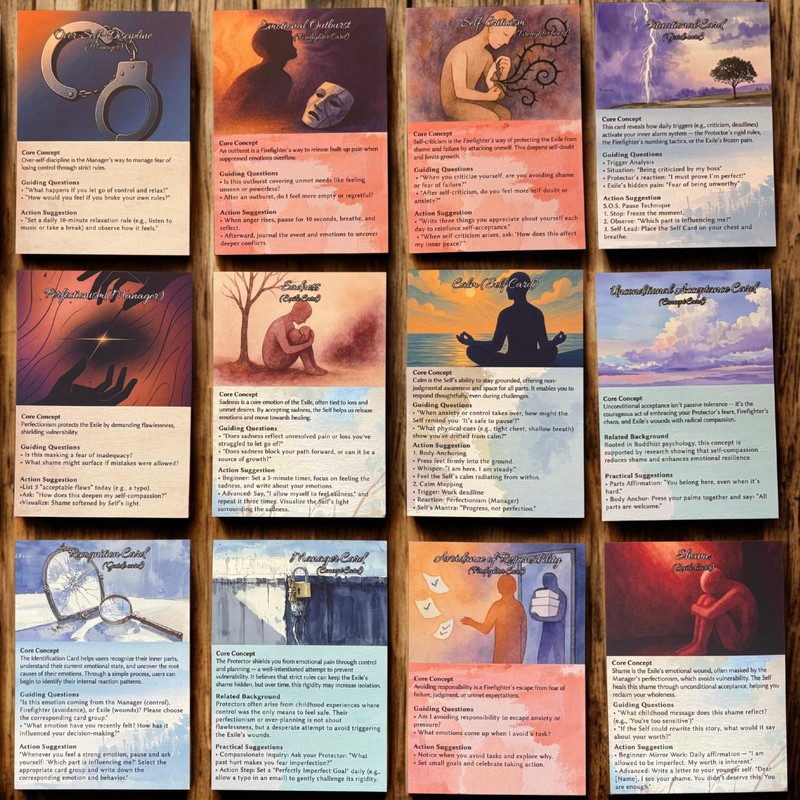 IFS Therapy Cards for Internal Family Systems – Essential Therapist