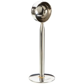 Cilio 14 cm Coffee Measuring Spoon and Espresso Stamp, Silver