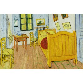 24x36 gallery poster, Bedroom in Arles, 1888 by Vincent van Gogh hi-res