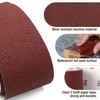 WORKPRO Sandpaper Roll Set 4 Rolls, 9.3cm x 5m, 60/120/180/240