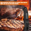 Barbecue Thermometer Double Probe Head LCD Display Easy to Store