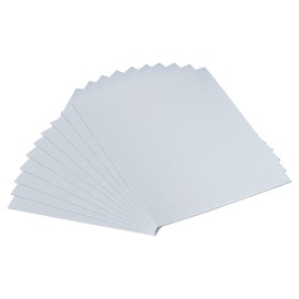 PATIKIL Pack of 10 Hot-Dip Galvanised Steel Sheets, 6 x 6 cm Hot-Dip Galvanised Steel Plates, 0.5 mm Thick Metal Sheet for Roof Sealing, Repair, Crafts and DIY Projects