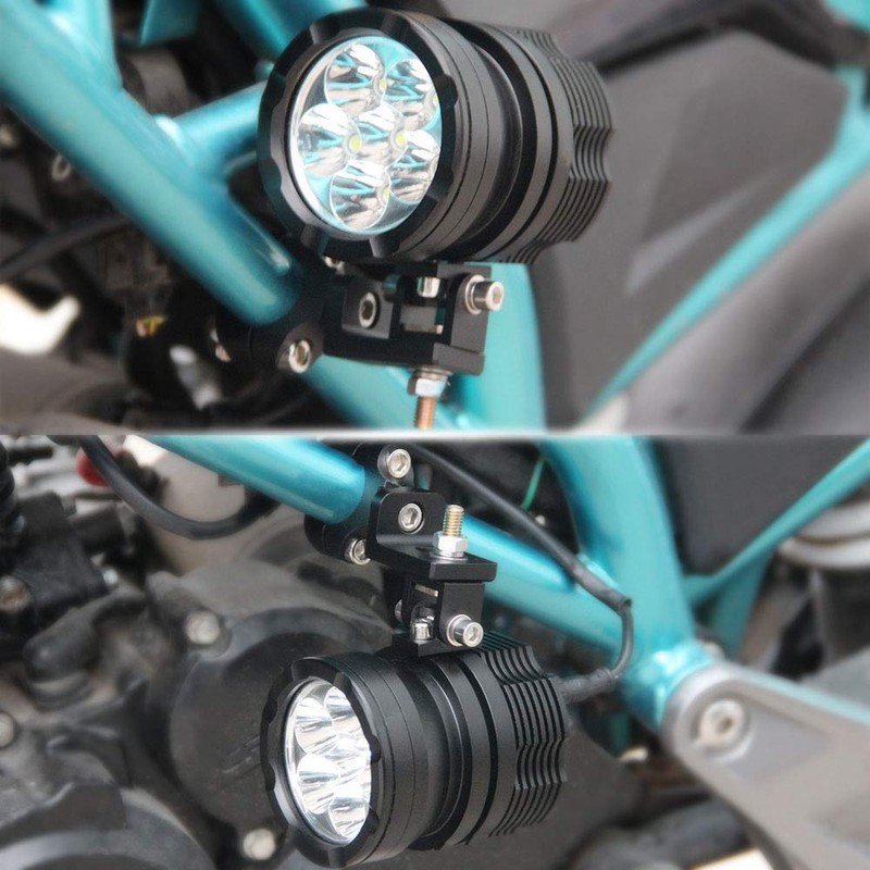 Dasing Universal Motorcycle Headlight Mount, Handlebar 22mm 7/8inch Motorcycle Headlight