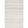 nuLOOM Moroccan Blythe Accent Rug, 2' x 3', Grey/Off-white