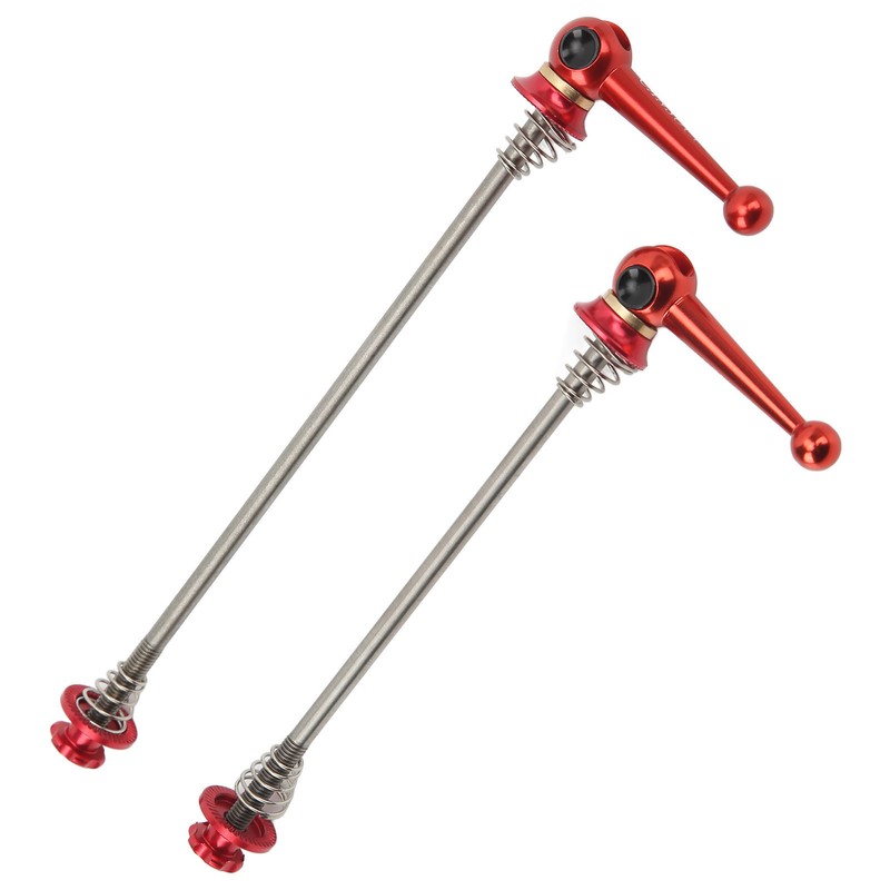 CANSUCC 2pcs Bicycle Wheel Skewer Aluminum Alloy Quick Release Titanium